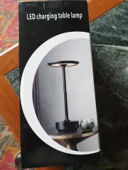 Portable Metal LED Table Lamp, Cordless Metal Desk Lamp, Touch Control Rechar...