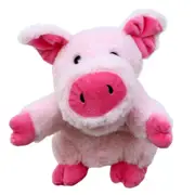Plush Farm Animal Hand Puppet Toy Movable Mouth Dog Duck Horse Cow Sheep Pig Hand Puppet Role Playing Pretend Play Doll Storytelling Prop Kids Gifts