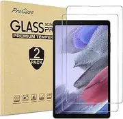 ProCase 2 Pack Galaxy Tab A7 Lite 8.7 Inch 2021 Screen Protector T220 T225, Tempered Glass Screen Film Guard for Samsung Galaxy Tab A7 Lite 8.7" 2021 Release SM-T220 SM-T225
