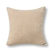 Solid Linen 18"x18" Throw Pillow Cover/Euro Sham Yellow Cushion Sham,