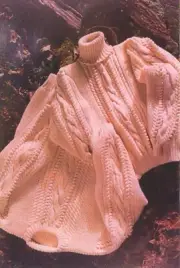Plymouth Yarn Knitting Pattern IN02 Indiecita DK Aran Pullover for Women & Men