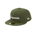 Supreme Grinch Box Logo New Era Fitted Hat Dark Green Size: 7 1/4