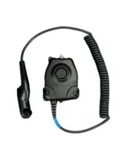 PELTOR PTT Adaptor FL5063-02, Motorola Turbo, NATO Wiring, 1ea/cs Color: Black