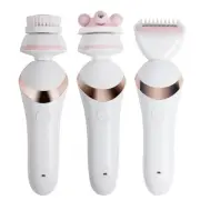 3 in 1 Waterproof Facial Cleansing Brush Electric Shaver Massager for Body Face