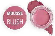 Makeup Revolution- Mousse Blusher- Blossom Rose Pink |soft-focus effect | Non-sticky, Cream-to-powder finish |Delivering buildable colour for a tailored flush |Blendable and buildable shades |6 gm
