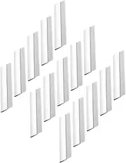 Happyyami 100Pcs Eyebrow Trimming Blades Razor for Facial Hair Removal Portable Eyebrow Shaving Tool with Protective Mesh Design for Eyebrow Shaping and Fine Hair