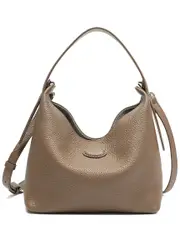 Tiffany & Fred Paris Quilted Canvas & Leather Top-Handle Bag