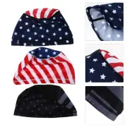 3 Pcs Cycling Supplies Five-Pointed Star Hat Polyester Hats Sunproof Fitness