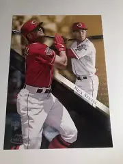 2019 Topps Gold Label Jumbo 5x7 Nick Senzel Reds RC 57 04/10