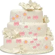 Foowztao 24 Pink Bow Cupcake Toppers Bowknot Cake Toppers Selected Princess Wedding Baby Shower Birthday Party Supplies