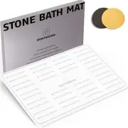 NORTHSONG Large Diatomite Earth Bath Mat,Stone Bath Mat,Washable Rugs,Bathtub...