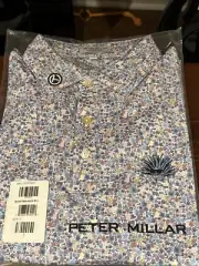 Scotty Cameron Peter Millar agave Mann summer comfort polo XL New