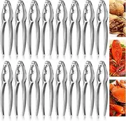 16 Pieces Crab Crackers and Tools, Seafood Tools Set Lobster Crackers Crab Crackers Sets Nut Crackers Tools