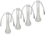 Fly Fans for Outdoor Tables,Fly Fan to Keep Food Clean, Indoor Outdoor Meal for Party Portable Food Fly Fan for Picnic, Restaurant, BBQ, Party, Home(Pack of 4)