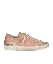 Philippe Model Glitter Detailed Lace-Up Sneakers 36,37,38,39,40,41 Nude