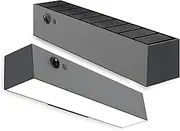 SolarX Solar Wall Light Outdoor Waterproof -1000 Lumens LED Tube Wall Light with 4 Lighting Modes – Solar Lights Outdoor with ALS Technology for Yard, Patio, Garden, Garage and Porch