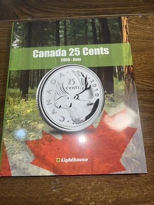 Lighthouse Vista Book Canada 25 Cents Album, 2000-Date