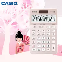 在飛比找PChome24h購物優惠-【CASIO】 季節限定櫻花機 14位元 (JS-40B-P