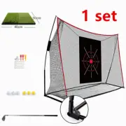 3m Golf Practice Net Set Golf Club Mat Ball Target Cloth Golf Swing Training