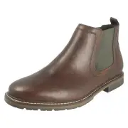 Mens Rieker 13757 Smart Casual Zip Up Ankle Boots