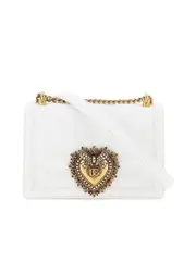 Dolce & Gabbana Medium Devotion Quilted Nappa Shoulder Bag