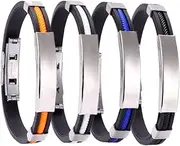 Oveallgo Apus Ion Therapeutic Lympunclog Titanium Wristband, Titanium Detox Lymph Unclog Wristband, Lymph Detox Magnetic Bracelets Titanium, Adjustable Bracelet for Men and Women