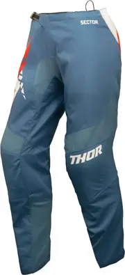 Thor Sector Split, textile pants women , color: Blue/White/Red , size: 7/8