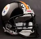 FRANCO HARRIS PITTSBURGH STEELERS Schutt NOPO Football Helmet FACEMASK - BLACK
