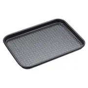 Mastercraft Crusty Bake 24x18cm Non-Stick Baking Tray - Black