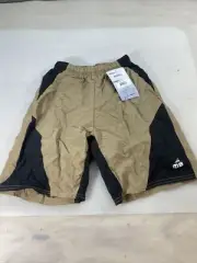 Borah Teamwear Ridge baggy mtb cycling shorts Wheat Small S (7981-1)