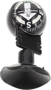 HANABASS Accurate Navigation Car Compass Portable Cup Dashboard Guide for Easy Directional Adjustments Foldable Design for Outdoor Activities and Travel