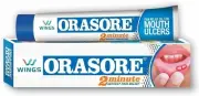 10 X Orasore Mouth Cream Gel For Mouth Ulcer and Sore Throat irritation 12g each