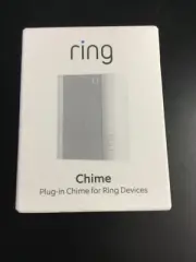 Ring Chime Plug-In Ring Alerts For Every Room White 1450