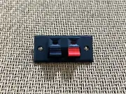 10pc 2 Positions Connectors Terminal Push In Jack Spring Audio Speaker Terminals