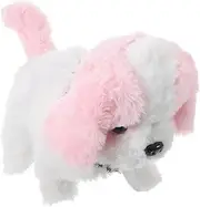 ibasenice Interactive Electric Plush Dog for Walking Barking Dogs Random Style Enhances Imagination and Communication Skills Plaything for Boys