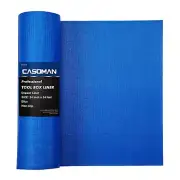 CASOMAN Professional Tool Box and Drawer Liner Blue Easy Cut Non-Slip Foam Ru...
