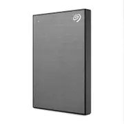 Seagate One Touch 1TB External HDD with Password Protection \u2013 Space Gray (STKY1000404)