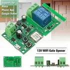 12V WIFI Gate Opener for Alexa Google Home iOS or Android APP EWeLink Contro-jj