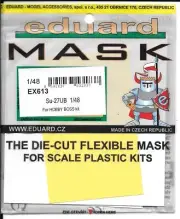 Eduard Su-27UB Flanker Masks For the Hobby Boss Kit in 1/48 EX 613 DO ST