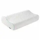 Memory Foam Pillow, Neck Bed Contour Pillow for Sleeping, Ergonomic Orthopedic