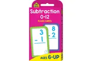 School Zone Subtraction 0-12 Flash Cards
