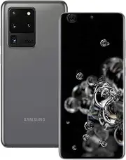 [Samsung] Galaxy S20 Ultra 5G 512GB SM-G988B/DS Dual-SIM Factory Unlocked Smartphone - International Version (Cosmic Grey)