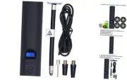 Mini Digital Tire Inflator, 12V 5A Portable Air Compressor Handheld Tire Pump