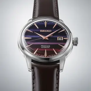 ∣聊聊可議∣SEIKO 精工 PresageSTAR BAR 紫色日落聯名機械錶 SRPK75J1/4R35-06F0P