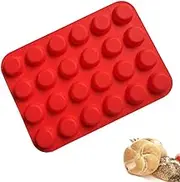 Armastuse BPA Free Silicone Muffin Pan,Mini 24 Cups Cupcake Pans,Non-Stick Muffin Pan Cupcake Bakeware Baking Mould Great for Making Muffin Cakes, Tart,Tarts, Egg Bites(24, Cups)
