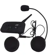 Bluetooth 1200M Motorcycle Helmet Interphone Intercom Headset Speaker GPRS