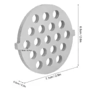 JY Meat Grinder Plate Disc Stainless Steel Grinding Blade Meat Mincer Accessory