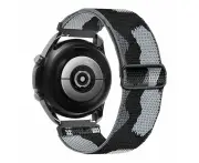 Apple Watch Braided Loop Flex Watch Straps - Grey Camo, Large (42/44/45/46/49mm)