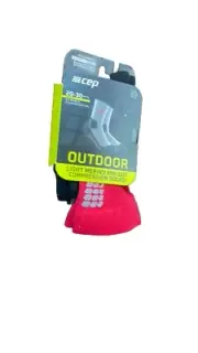 CEP Outdoor Light Merino Mid-Cut Dynamic Compression Socks NWT Women Size 11