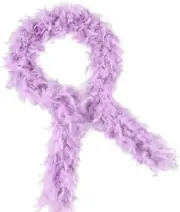 Feather Boa, 2 yard / 60g - Lavender